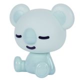 Home Deco Kids Nachtlampje - koala - USB - oplaadbaar - aan/uit knop - blauw - 25 cm - kinderkamer