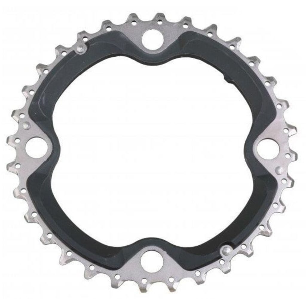 Shimano Kettingblad Slx 32t 10sp 104 Mm Zilver/zwart