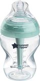 Tommee Tippee Advanced Anti-Colic Babyfles, 260 ml, Turquoise/Transparant