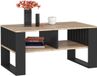 Akord Table basse ROCKFORD / Sonoma Eik - Zwart / 92x45x53 cm