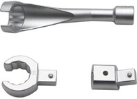 BGS Speciale moersleutel voor uitlaatgastemperatuursensor SW 19 mm voor VAG - 3 delig
