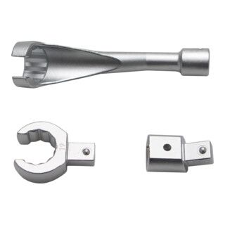 BGS Speciale moersleutel voor uitlaatgastemperatuursensor SW 19 mm voor VAG - 3 delig