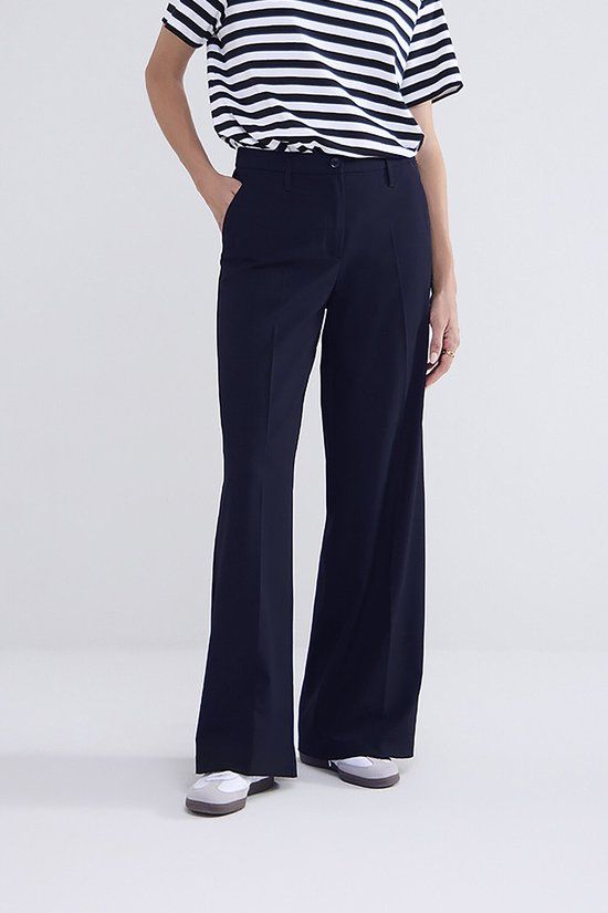 Summum Woman Verona Trousers - Midnight blue - Size 40 - Women