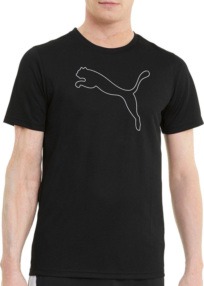 PUMA PERFORMANCE CAT TEE M T-shirt - Zwart - XXL