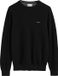 GANT heren O-hals sweater pique zwart 4XL