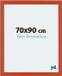 yd. Cadre photo 70x90 cm MDF Orange Mura