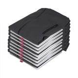 Adorila Set van 10 T-shirt-organizers, Kastorganizer, Afneembare Stapelbare Kledingladen, Vouwbaar Ontvangstbewijsbord, Shirt Verdelers Organizer (Groot)