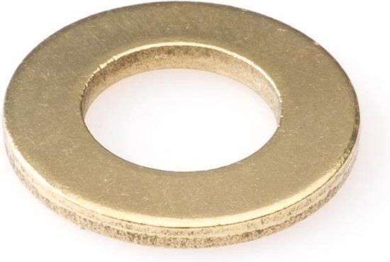 Hoenderdaal Fasteners Hoenderdaal Sluitring Messing M5