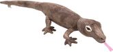 Nature Planet Pluche knuffel Komodo Varaan 60 cm - Dieren knuffelbeesten voor kinderen of decoratie