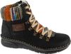 Rieker Booties 73343 Zwart