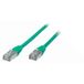 S/CONN Cat 6 S/FTP 0.25m Câble réseau Vert