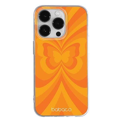 ERT GROUP mobiele telefoonhoesje voor Apple iPhone 14 PRO MAX - Babaco Butterflies 001 - TPU