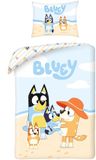 Bluey Dekbedovertrek Strand 140 x 200 cm - Katoen