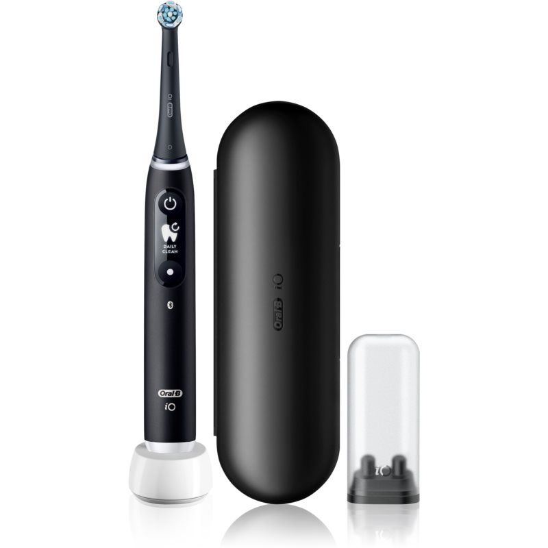 Oral-B iO Series 6 Black Electric Toothbrush with iO Magnetic Technology