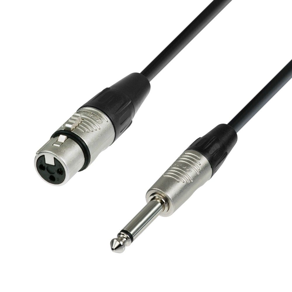 Adam Hall K4 MFP 0150 - Audio kabel - 1,5 m - Zwart, Zilver