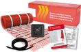 Rosani by MAGNUM Mat électrique pour sol chauffant - 300 Watt - 2 m² - avec thermostat Wifi noir