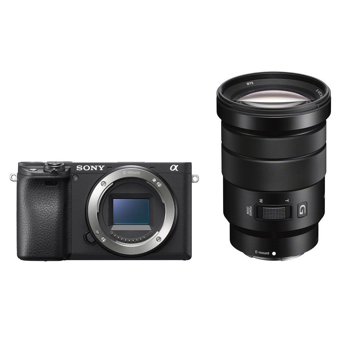 Sony Alpha A6400 - Zwart + 18-105mm f/4.0 - Systeemcamera