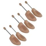 Sneakerprofi Multipack 3 paar houten spiraalveerschoenspanners van formaat. 36-48 (set van 3 paar) multiverpakking