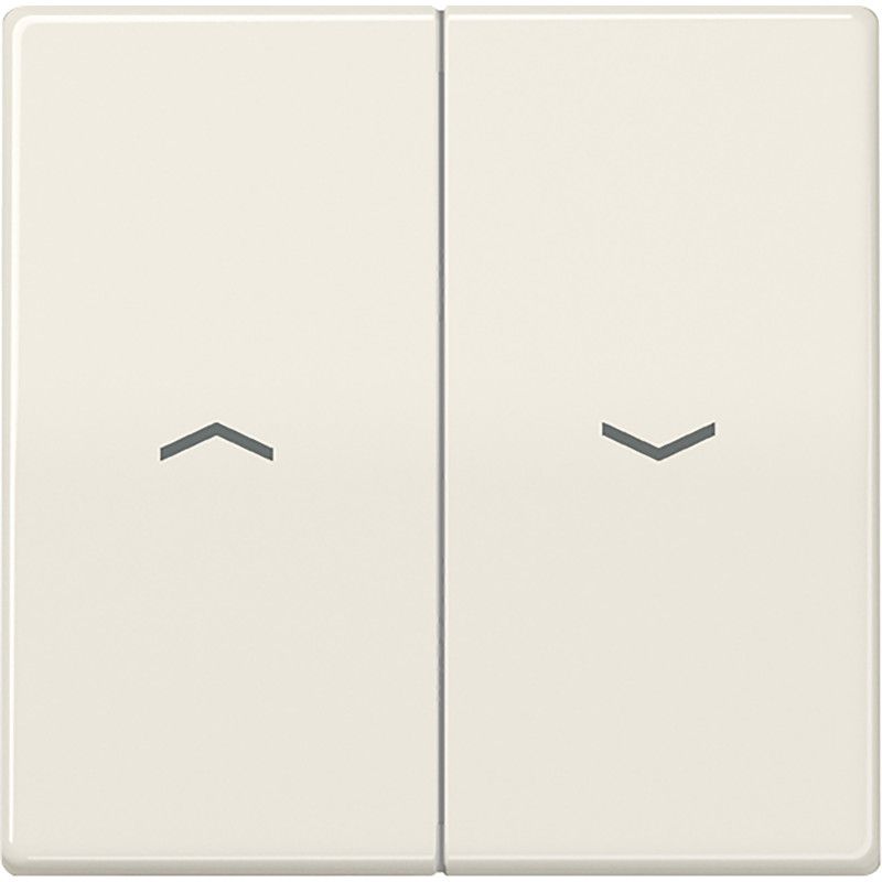 Jung AS500 - Schakelwip jaloezie - Glanzend crème