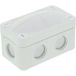 Wiska COMBI 206/5 LG Boîte de jonction Gris-blanc (RAL 7035) IP66/IP67