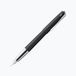 LAMY Studio Zwarte Vulpen | Volledig Metalen Behuizing | Stalen Penpunt Lijndikte B | Elegante Propellerclip | Inclusief LAMY T10 Blauwe Inktpatroon
