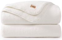 UGG - Whitecap - Pluche deken voor bank of bed - Comfortabele en comfortabele woondecoratie - Luxe zachte deken voor woonkamer of slaapkamer - 127 x 177,8 cm