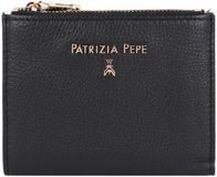 Patrizia Pepe Portemonnee Leer 12 cm - Dames - Horizontaal - nero