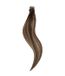 Rapunzel of Sweden Queue de cheval Lisse / À clip / Volume léger Noisette Caramel Balayage B2.3/5.0 50 cm Extensions de cheveux