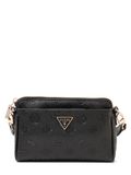 GUESS Schoudertas Cresidia II Mini Xbody Top Zip Bag Black Logo zwart