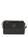 GUESS Schoudertas Cresidia II Mini Xbody Top Zip Bag Black Logo zwart