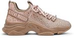 Steve Madden Mistica Lage Sneakers Vrouwen Taupe/Roze