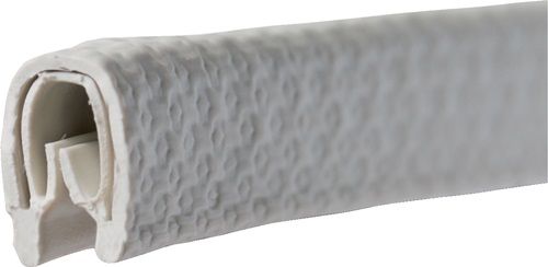 Promat/Tecwerk Hoekbescherming | klembereik 3-6 mm lengte 10 m | breedte 12 mm hoogte 17,5 mm | wit-grijs - 4577770137