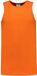 Lemon & Soda Sport singlet voor heren - oranje - mouwloos shirtje - katoen/elastaan - ademend 2XL (56)