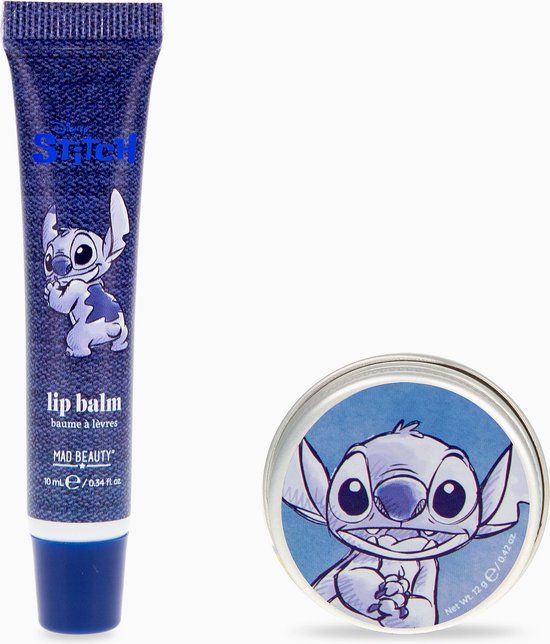 Mad Beauty Disney Stitch Denim Lippenbalsem Duo
