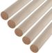 SOTECH 5 stuks beuken ronde stokken glad Ø30 x 1180 mm houten | voor knutselwerk of als kapstok