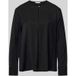 Tommy Hilfiger Dames zachte VIS LS ontspannen blouse WW0WW47339 L/S shirt, zwart