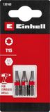 Originele Einhell Standaard Bits, 3-delig, 25 mm, T15
