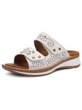 ARA Hawaii ballerina's voor dames, Wit, 36 EU
