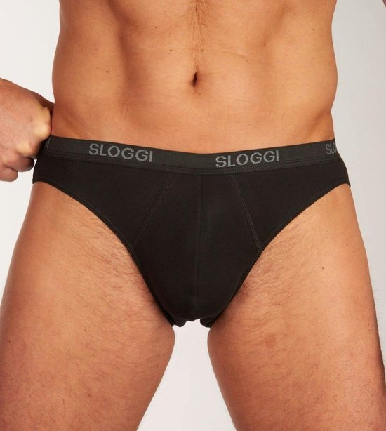 sloggi men Basic Heren Mini slip - Zwart - Maat L