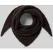 OPUS Amaribel Schal aus weichem Strick, Dreiecksform mit feiner Rippung und besonders flauschigem Griff