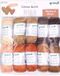 Gründl Wolle 6145-5 Cotton Quick Mini Shades of Brown 10x15gram