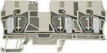 Weidmüller 1767690000-1 Borne de passage Ressort de serrage Beige foncé 1 pièce(s)