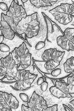 Sizzx 3-D Texture Fades Embossing Folder eikels door Tim Holtz | 665772 | Hoofdstuk 3 2022