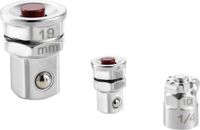 Facom 3 adapters 10mm 19mm voor set 467