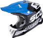 Scorpion VX-22 Air Updown casque de motocross - Noir/blanc/bleu - L