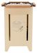 OEM Sauna wierookbrander, metaal, crème, 12x7,2x4,5 cm