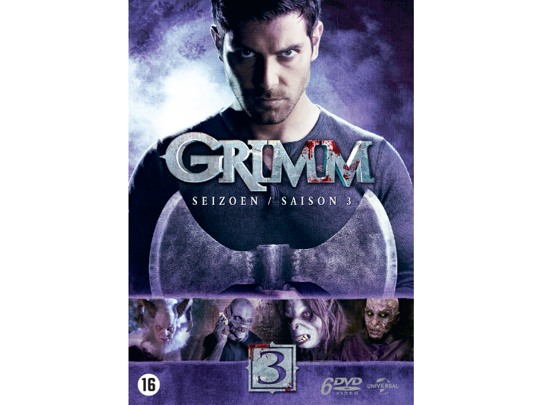 David Giuntoli Grimm - Seizoen 3 dvd