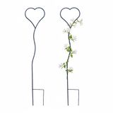 Relaxdays Klimrek - 2 stuks - Zwart - Metaal - 116 x 22 cm