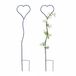 Relaxdays Klimrek - 2 stuks - Zwart - Metaal - 116 x 22 cm