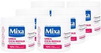 Mixa Urea Cica Repair+ Herstelondersteunende Crème – Droge en Ruwe huid - Gezicht, Lichaam en Handen - 400 ml - 6 stuks